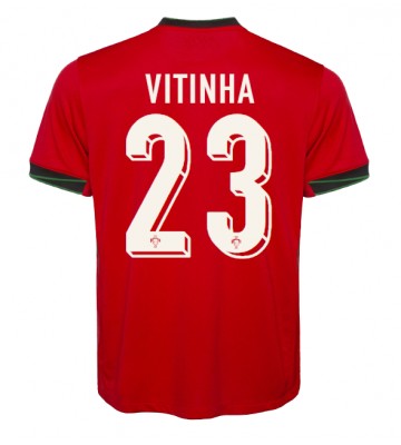 Portugal Vitinha #23 Replika Hjemmebanetrøje EM 2024 Kortærmet